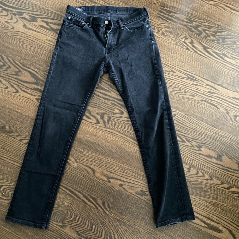 31 x 30 men’s Abercrombie black jeans